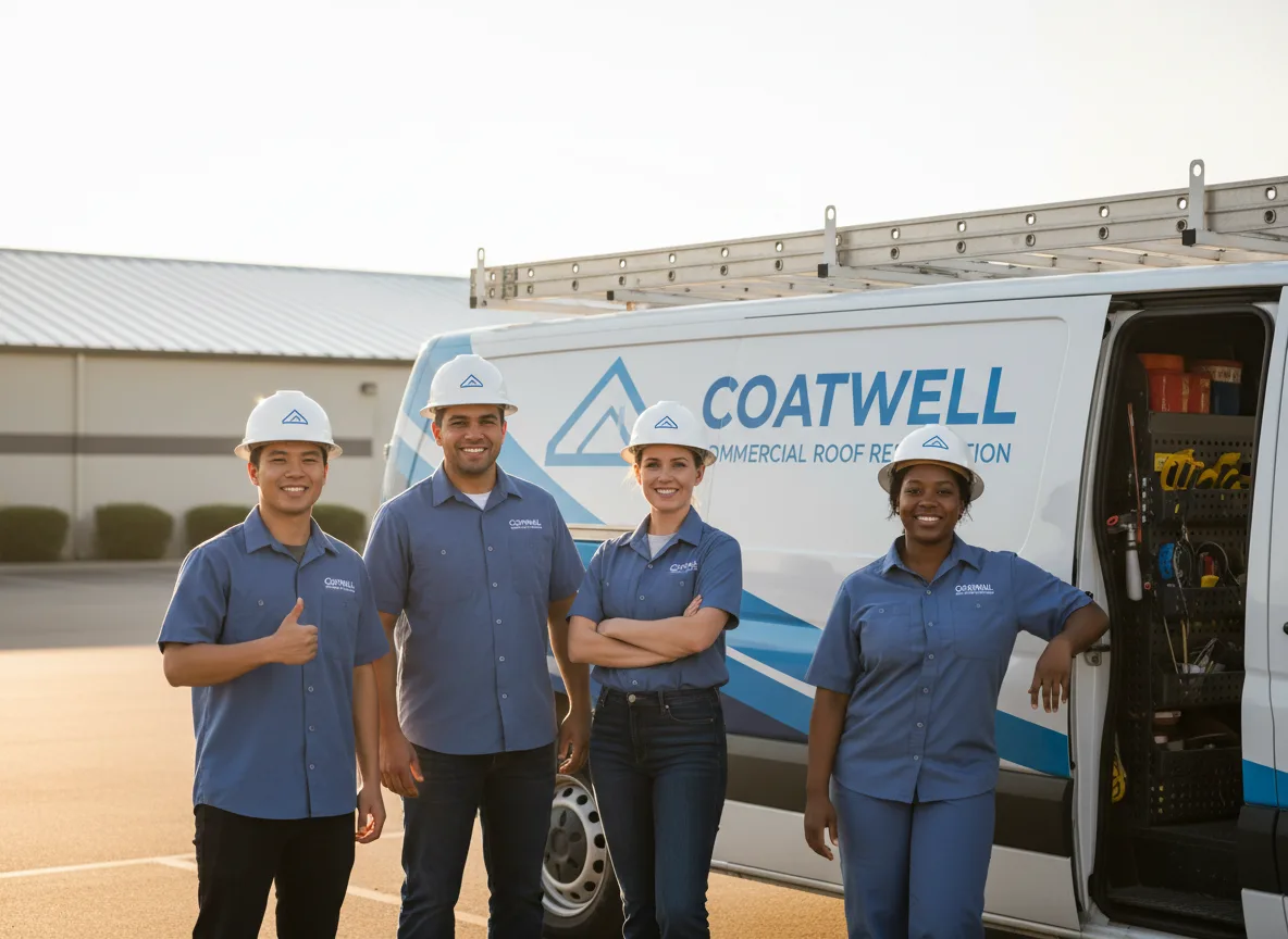 Commercial roof coating company in Houghton Lake Heights, MI